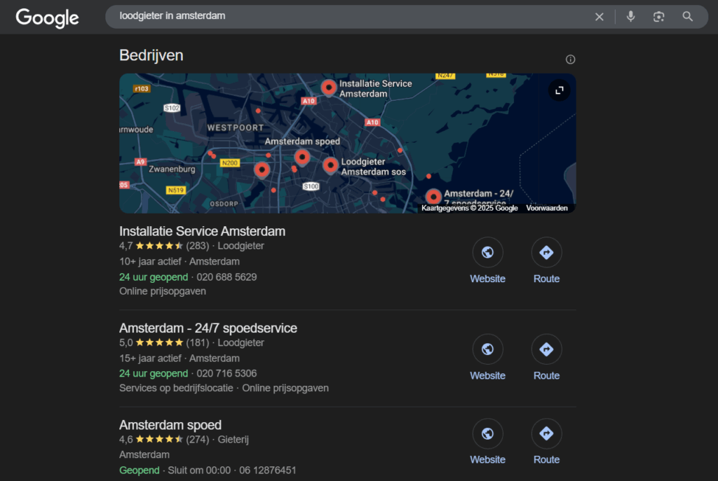 Jouw lokale bedrijf hoger krijgen op Google